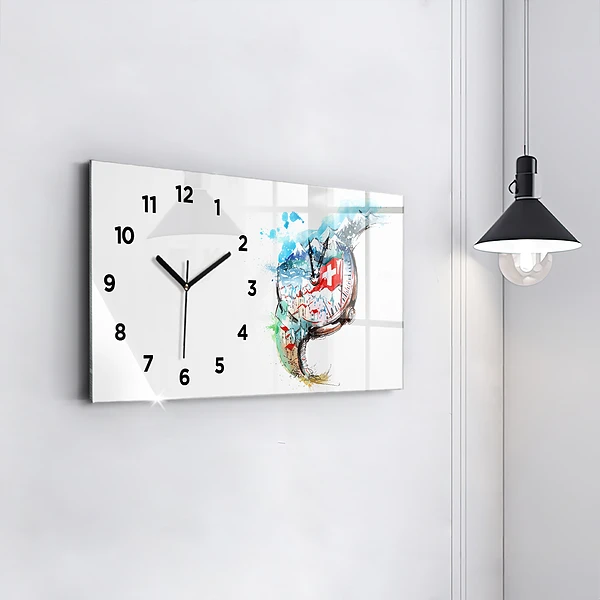 Horizontale Uhr Schweizer Uhr