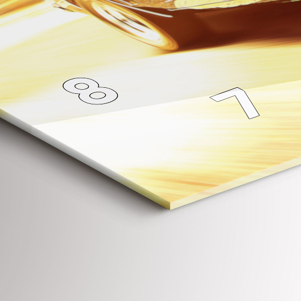 Horizontale Uhr Klassisches altes Auto