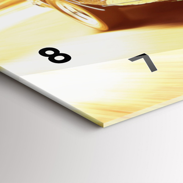 Horizontale Uhr Klassisches altes Auto