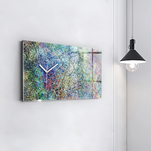 Horizontale Uhr mit motiv Abstrakt - Emotionen
