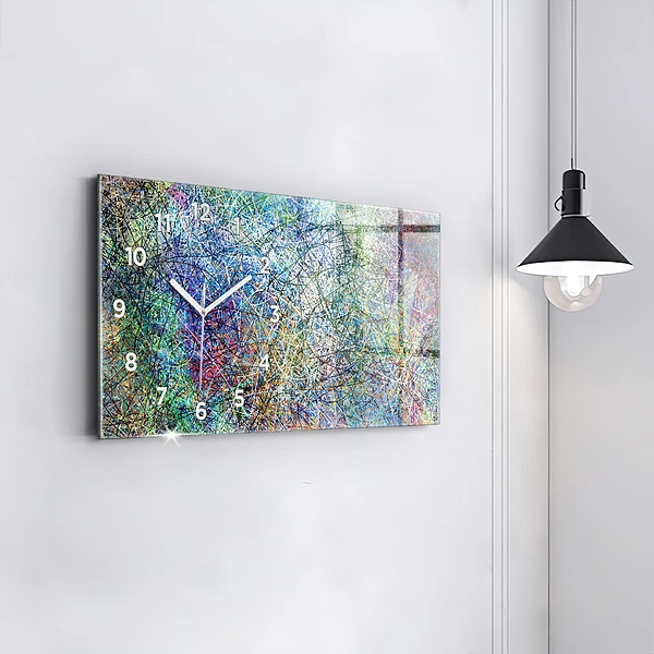 Horizontale Uhr mit motiv Abstrakt - Emotionen