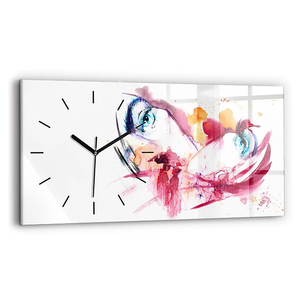 Horizontale Uhr mit motiv Romantisches Paar