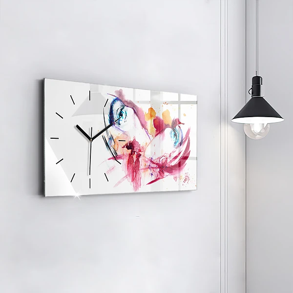 Horizontale Uhr mit motiv Romantisches Paar