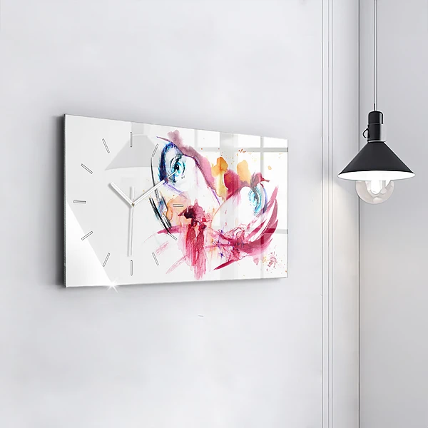 Horizontale Uhr mit motiv Romantisches Paar