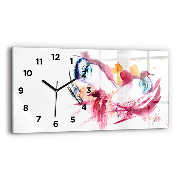 Horizontale Uhr mit motiv Romantisches Paar