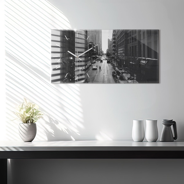 Horizontale Uhr Straßen in Chicago