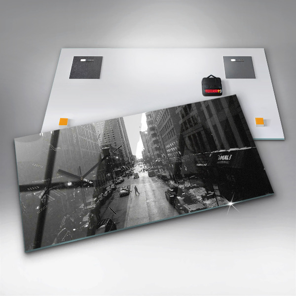 Horizontale Uhr Straßen in Chicago