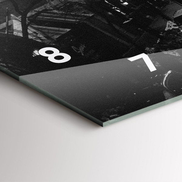 Horizontale Uhr Straßen in Chicago