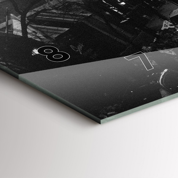 Horizontale Uhr Straßen in Chicago