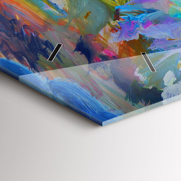 Horizontale Uhr Gemalte Ballerina