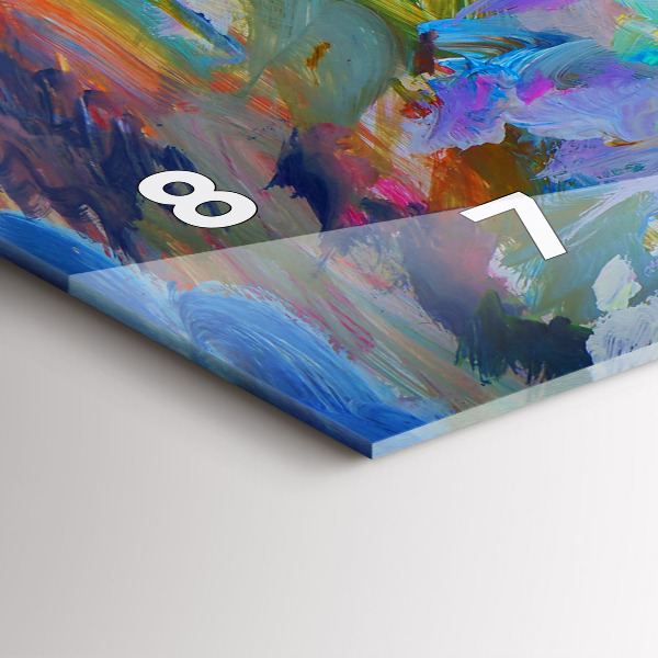 Horizontale Uhr Gemalte Ballerina