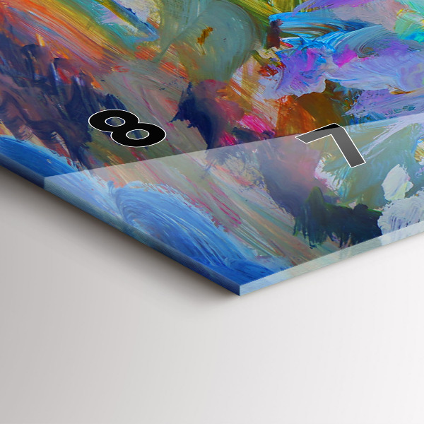 Horizontale Uhr Gemalte Ballerina