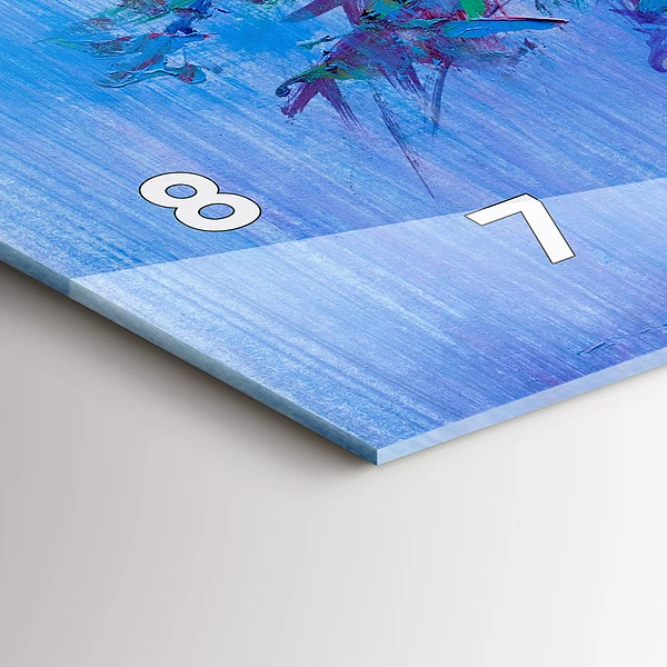 Horizontale Uhr Blumen in einer Vase