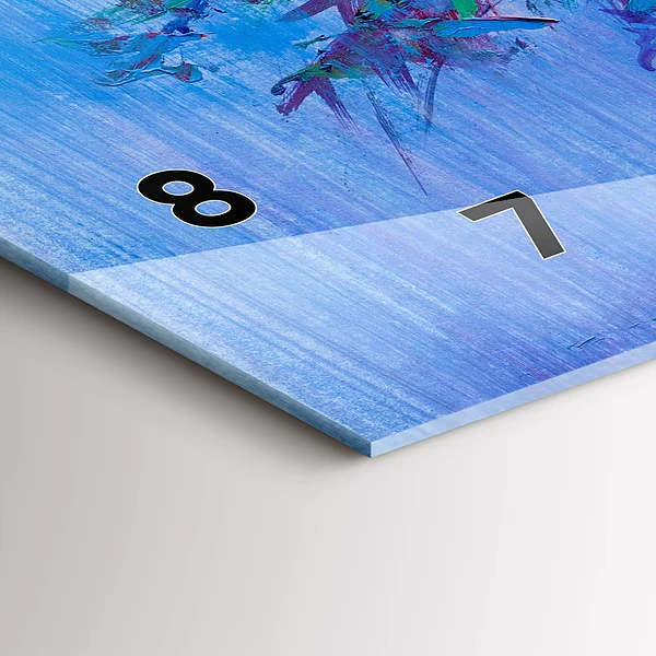 Horizontale Uhr Blumen in einer Vase