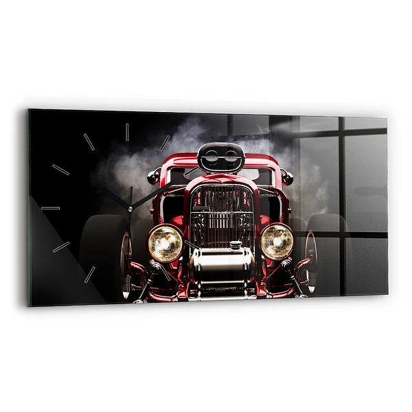 Horizontale Uhr Alter Oldtimer