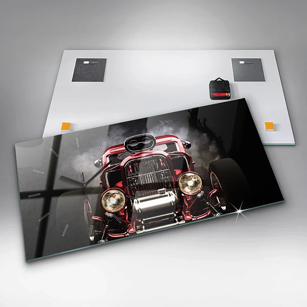Horizontale Uhr Alter Oldtimer