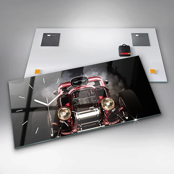 Horizontale Uhr Alter Oldtimer
