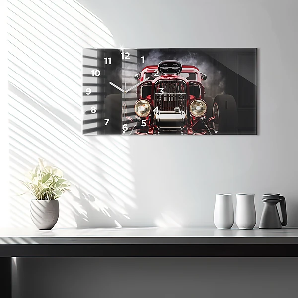 Horizontale Uhr Alter Oldtimer