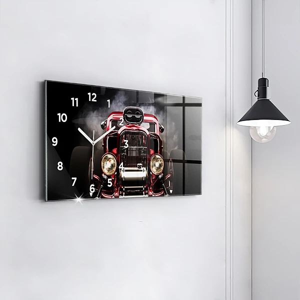Horizontale Uhr Alter Oldtimer