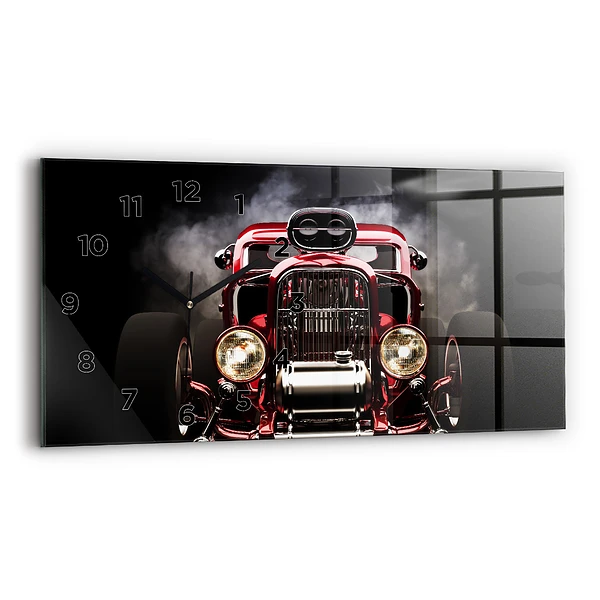 Horizontale Uhr Alter Oldtimer