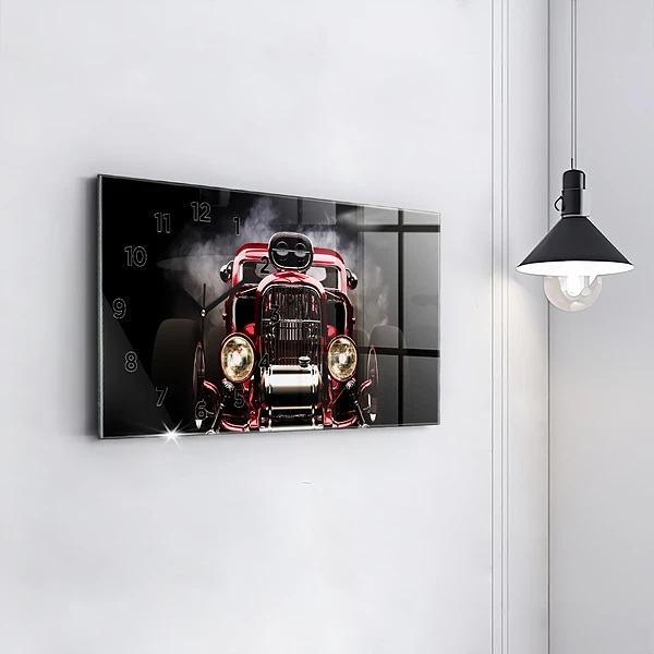 Horizontale Uhr Alter Oldtimer