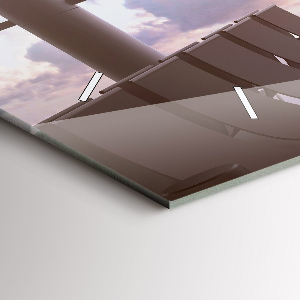 Horizontale Uhr Mann auf dem Flughafen