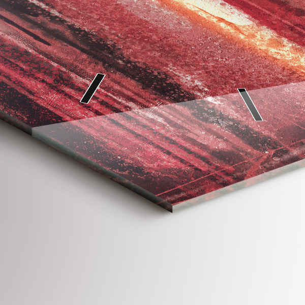 Horizontale Uhr mit motiv Junges verliebtes Paar