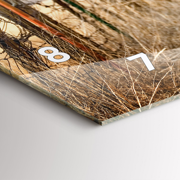 Horizontale Uhr Alte Autos