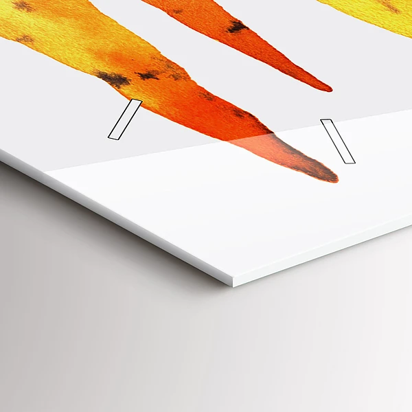 Horizontale Uhr Illustration von Karotten