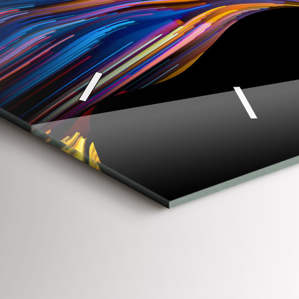 Horizontale Uhr mit motiv Emotionale Kunst