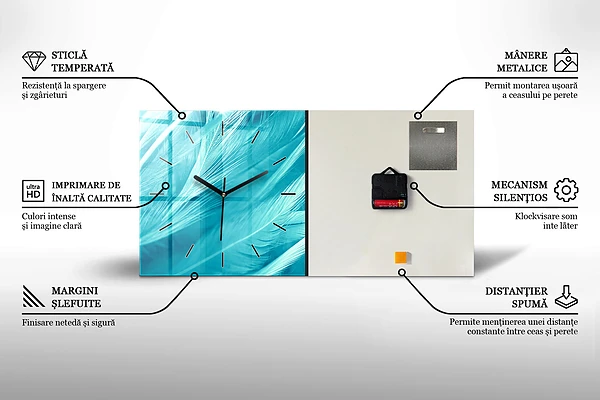 Horizontale Uhr mit motiv Antikes Schiff