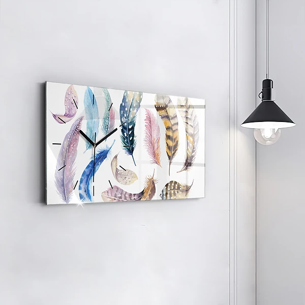 Horizontale Uhr mit motiv Retro Art Illustration