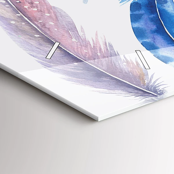 Horizontale Uhr mit motiv Retro Art Illustration