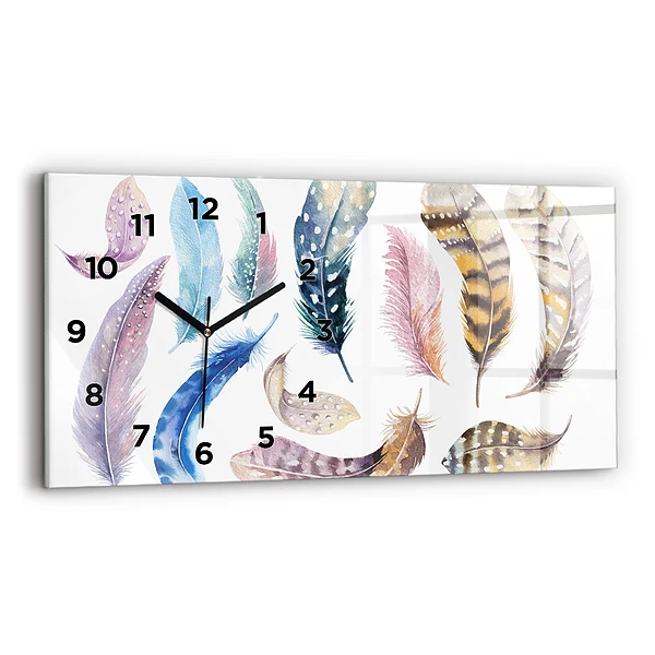 Horizontale Uhr mit motiv Retro Art Illustration
