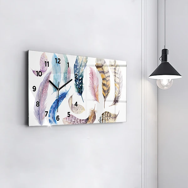 Horizontale Uhr mit motiv Retro Art Illustration