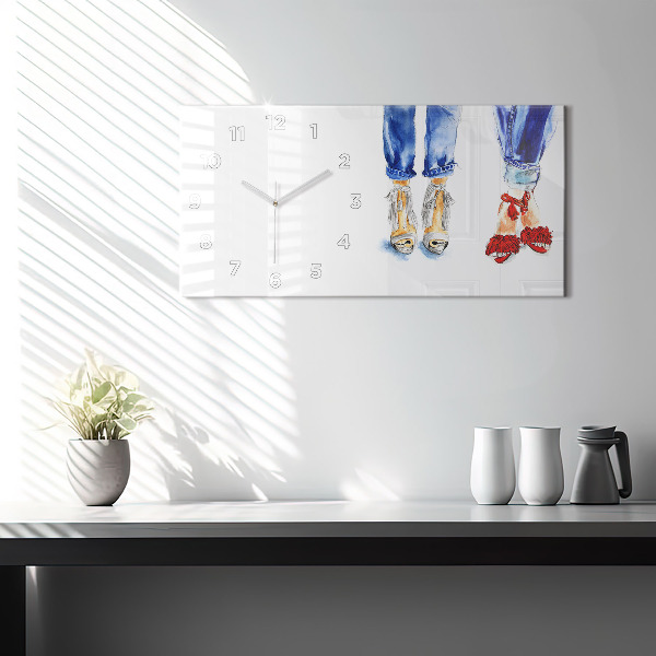 Horizontale Uhr Frauen-Nadeln