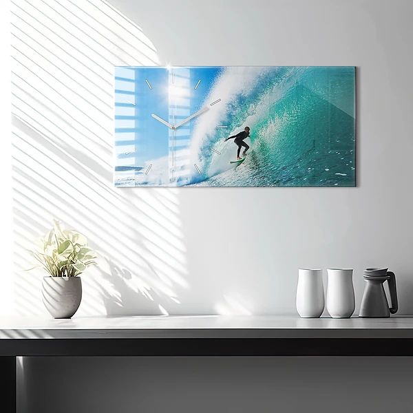 Horizontale Uhr Surfen auf Hawaii