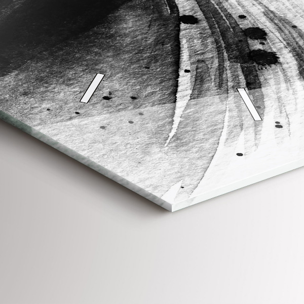 Horizontale Uhr Frau mit Hut