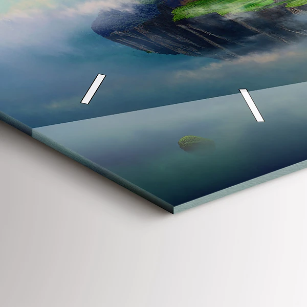 Horizontale Uhr mit motiv Chinesische Fantasieszenen