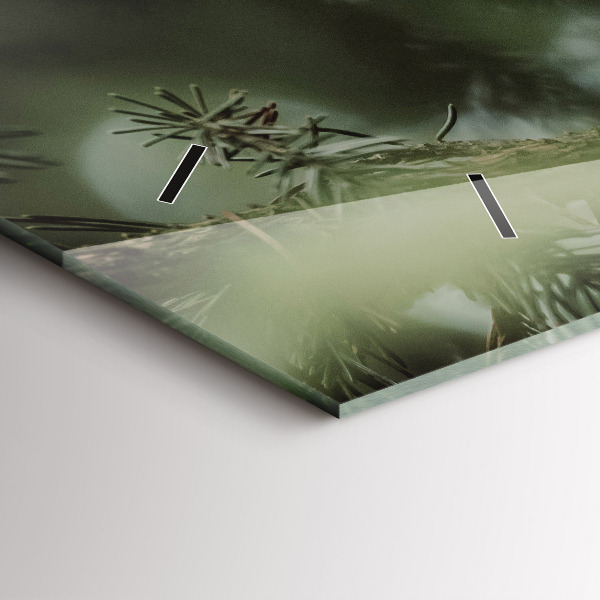 Horizontale Uhr mit motiv Eichhörnchen und Wildtiere