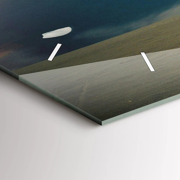 Horizontale Uhr Fahrzeug in der Wüste von Kamtschatka
