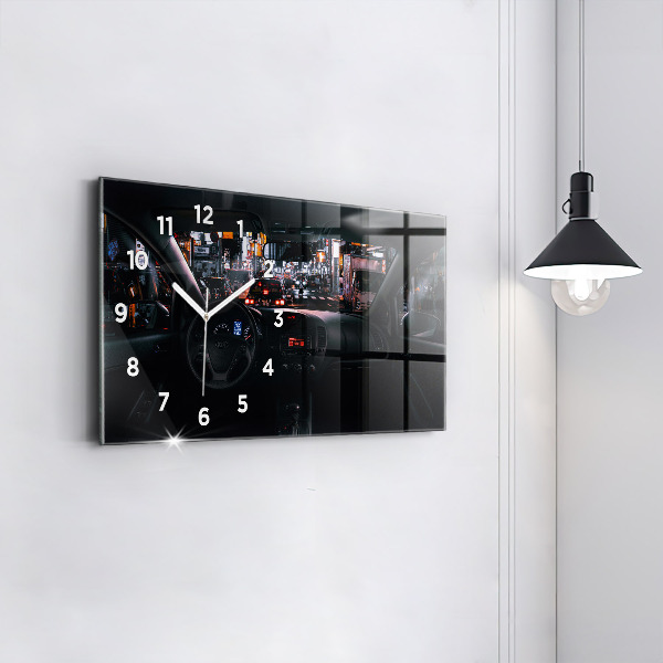 Horizontale Uhr mit motiv Auto in Tokio
