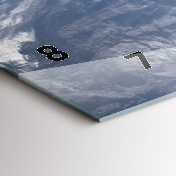 Horizontale Uhr Ziege im Aosta-Tal