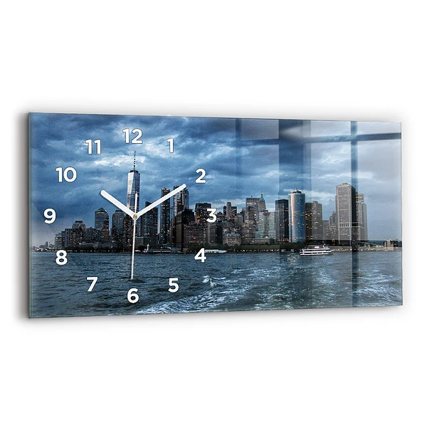 Horizontale Uhr Panorama von New York City
