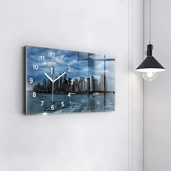 Horizontale Uhr Panorama von New York City