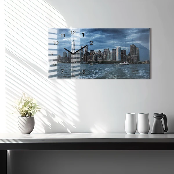 Horizontale Uhr Panorama von New York City