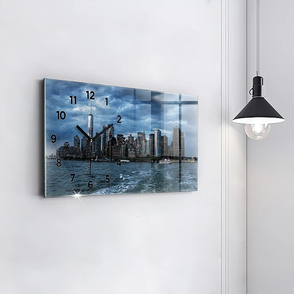 Horizontale Uhr Panorama von New York City