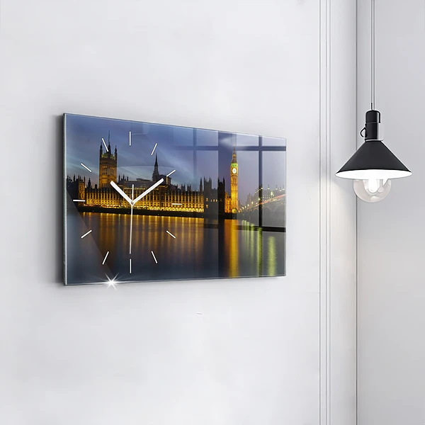 Horizontale Uhr mit motiv Winchester Palast London