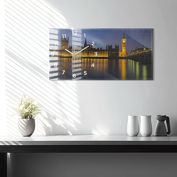 Horizontale Uhr mit motiv Winchester Palast London