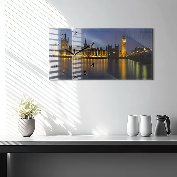 Horizontale Uhr mit motiv Winchester Palast London